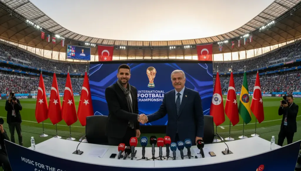 2026 Dünya Kupası İçin Sinan Akçıl’dan Muhteşem Marş Hazırlıkları
