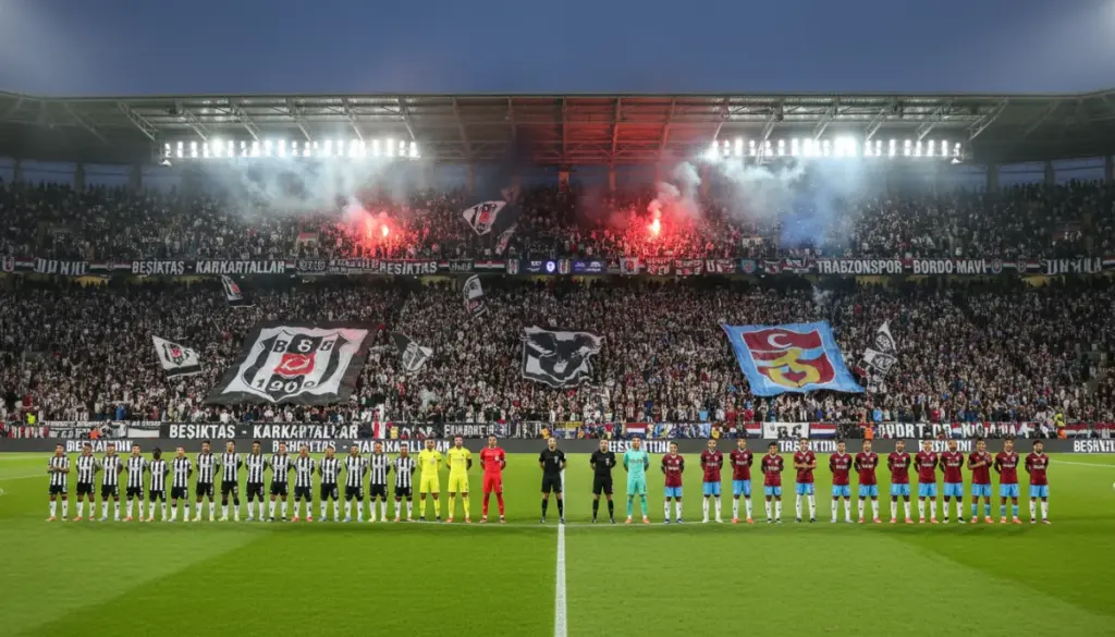 Süper Lig’de Büyük Randevu: Beşiktaş-Trabzonspor Derbisi 9 Mayıs’ta