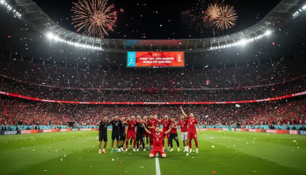 Türkiye Futbolunun Global Arenadaki Yeni Zaferi ve Sıralama