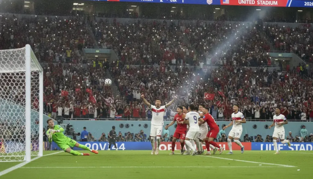 A Milli Takım’dan ABD’ye Son Dakika Şoku: 3-2’lik Tarihi Galibiyet