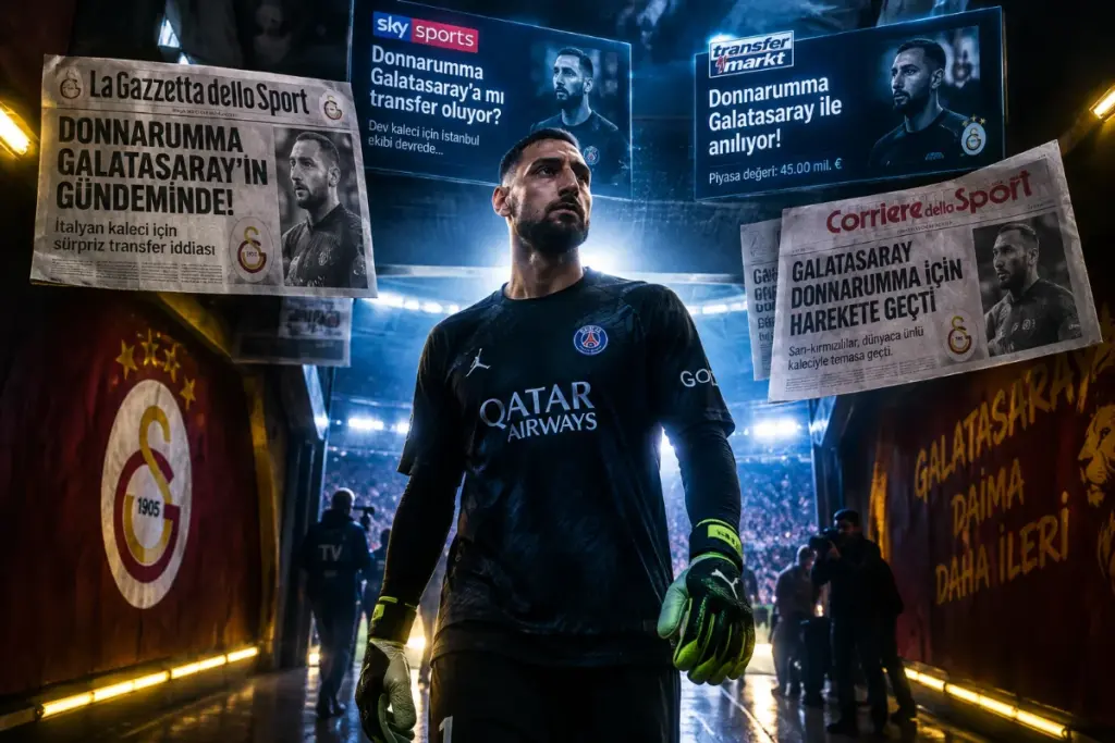 Galatasaray’ın Kalesi İçin Dev Aday: Donnarumma Transferi Gündemde