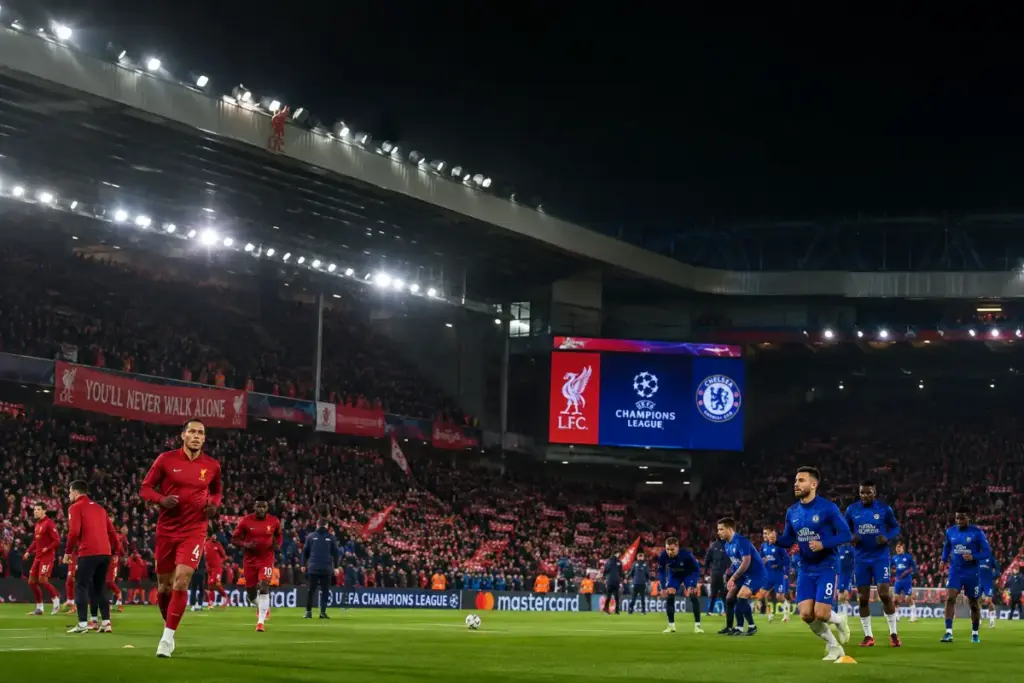 İngiltere Lig Kupası’nda Dev Randevu: Liverpool ve Chelsea Anfield’da Karşı Karşıya