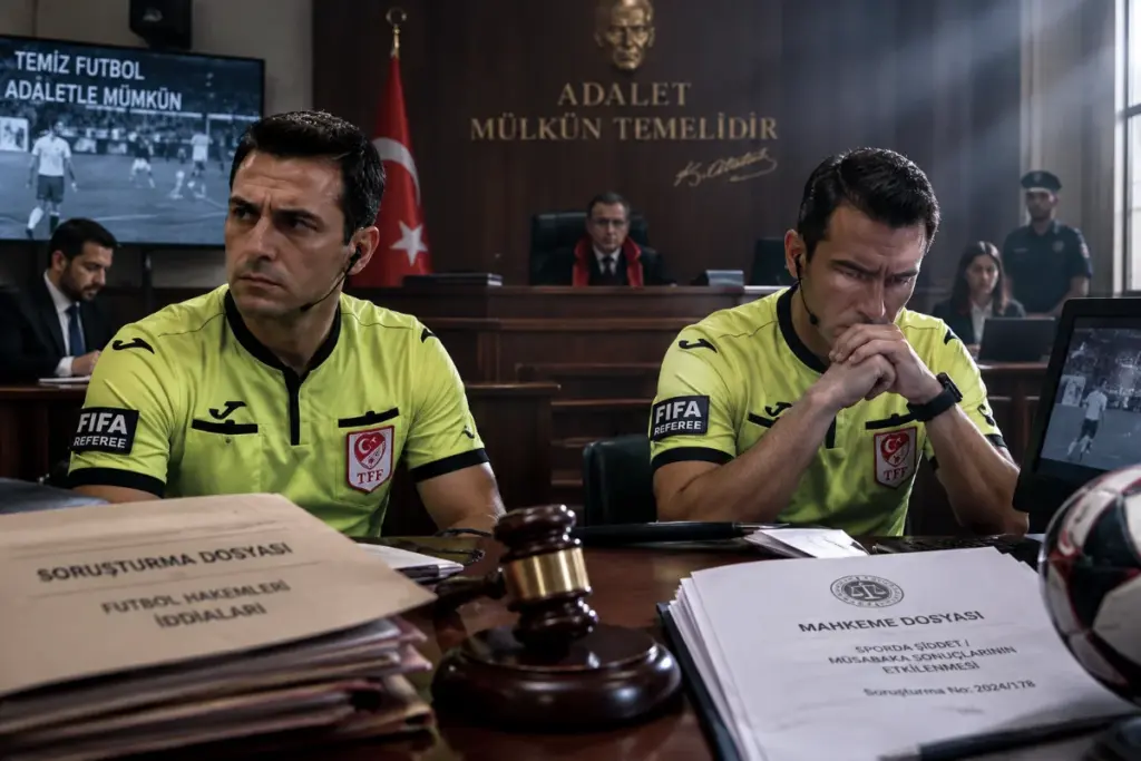 Türk Futbolunda Büyük Soruşturma: İki Hakem İçin Tutuklama İstemi